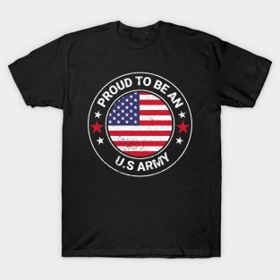 Proud to be an us army design T-Shirt